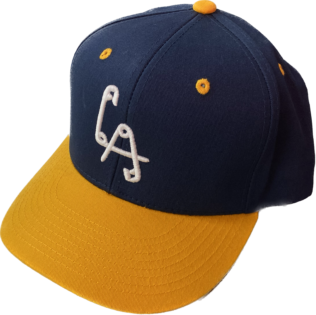 Classic LA Logo Snapback Canvas Navy/ Yellow
