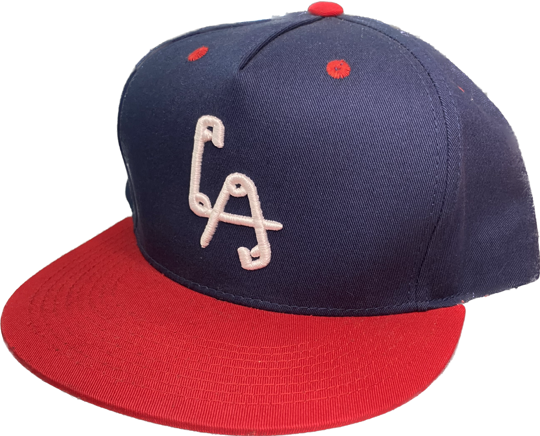 Classic LA Logo Snapback Navy/Red Canvas