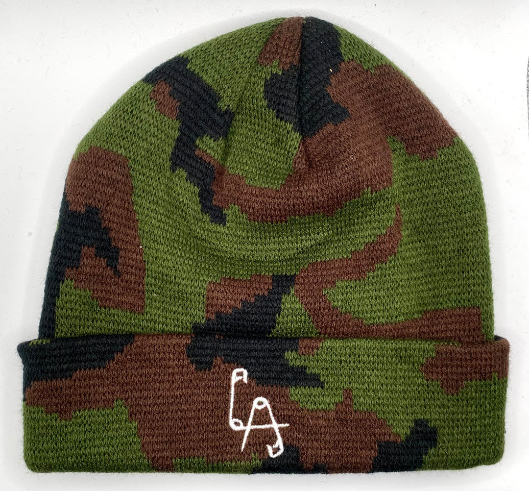 Classic LA Logo Camo Beanie